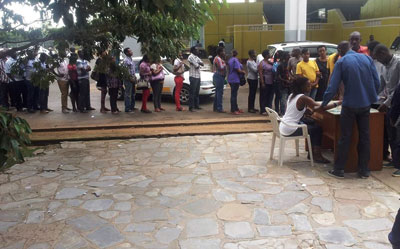 Showgoers overwhelmed organisers at the ongoing Egypt, Middle East trade fair forcing them to extend it for four more days. The New Times / Collins Mwai.