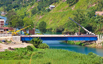 Rusizi border in Cyangungu. Rwandans entering DRC through this border post are required to have pay visa fees.   Timothy Kisambira. 