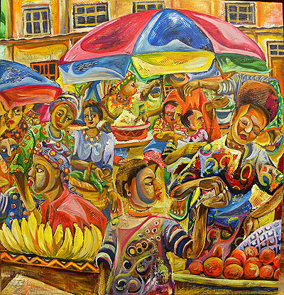 Some of the Art pieces displayed during the exhibition on Saturday.