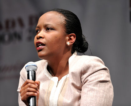 Clare Akamanzi, the RDB chief operations officer.