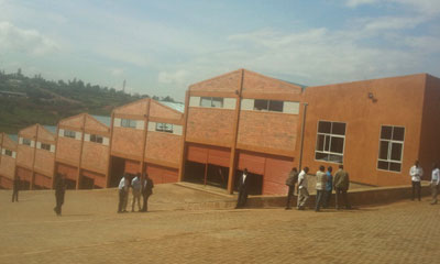 The new Rwf1.4billion medical warehouse commissioned in Kigali yesterday. Ivan Ngoboka.