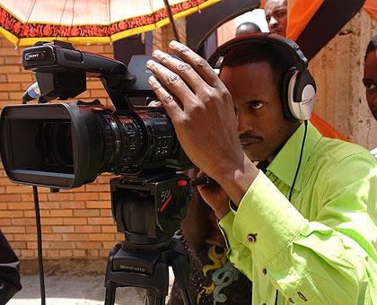 A student at Kwetu Film Institute. (File)