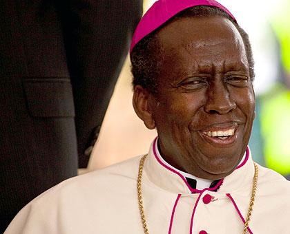 Bishop Smaragde Mbonyintege. (File)