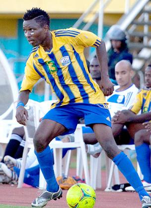 AS Vita striker Dady Birori helped Amavubi snatch a draw against Libya in Tunis yesterday. Courtesy