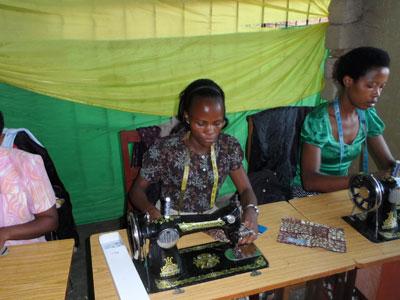 Some members of Koperative Ubuzima Bushya at work. (Joseph Oindo)