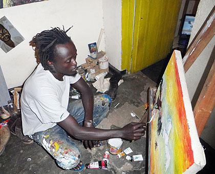 Kayiranga at work. (Joseph Oindo)