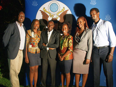 The YALI Washington fellows from Rwanda. Sarah Kwihangana. 