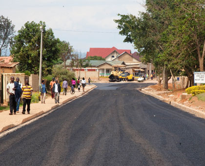 A new road under construction in Kanombe, Kicukiro District. The new Budget is expected to boost infrastructure development. (Timothy Kisambira)