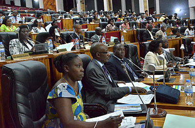 MPs during a past session. With approval from Parliament, chances are the July 1, 2014 deadline will be met. John Mbanda.