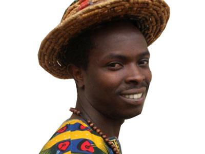 Kibuza sings about real life stories. (Moses Opobo)