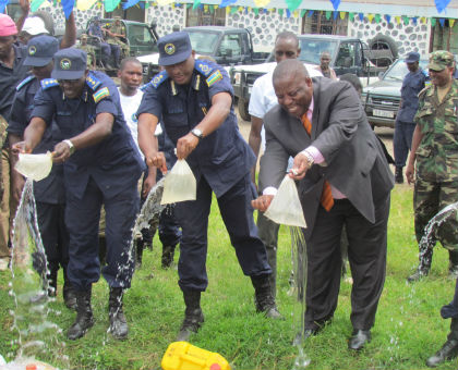 Security officials have on several occasions destroyed illegal substances, especially alcohol, as a way to deter its trade and consumption. (Courtesy)