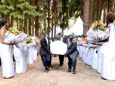 Remains of the victims were accorded a decent burial. (Jean-Pierre Bucyensenge)