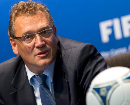FIFA Secretary General Jerome Valcke. (Internet photo)