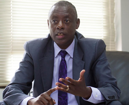 Minister Kabarebe speaks to The New Times on June 23. He says the swiftness and the charisma of the soldiers account for the success of the RPA during those risky operations. / John Mbanda