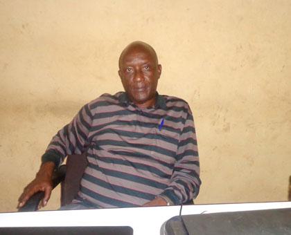 John Gapfizi from his office at VATE. (Courtesy)