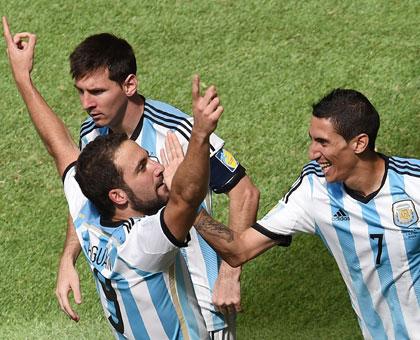 Gonzalo Higuain strike secured a win over Belgium to book a semi final slot. (Internet photo)