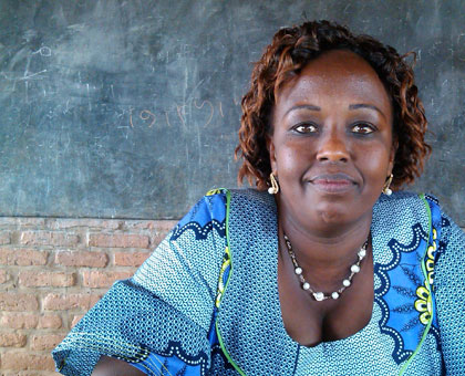 Mukarugaba is described as a nice and approachable teacher by both her pupils and colleagues. (Courtesy)