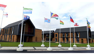 Sickness bug has the Commonwealth Games village in Dalmarnock area of Glasgow.  Net photo.