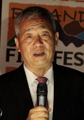 Shen Yongxiang, the Ambassador of the Peopleu2019s Republic of China to Rwanda. 