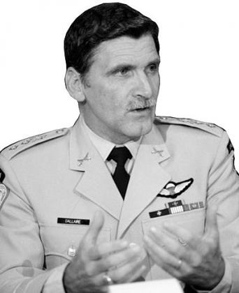 General Dallaire, head of military operations of the Unamir. 
