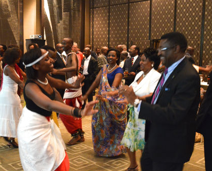 Rwandans living in Switzerland celebrated Kwibohora 20 on Sunday. Courtesy Photo