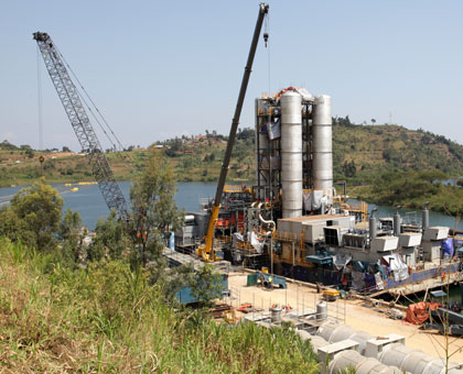 The Kivuwatt Methane gas project in Karongi District. File. 