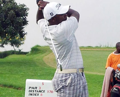 Rwandau2019s top professional golfer Jean-Baptiste Hakizimana is set to compete in the US PGA tour. (Courtesy)
