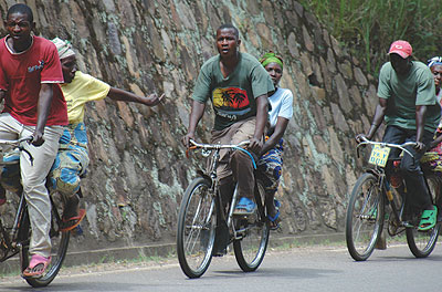 Authorities in the Eastern Province this month banned bicycles on major roads. File. 