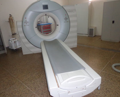 The faulty CT scan at CHUK. Courtesy. 