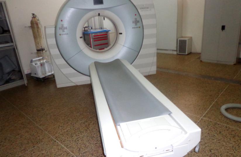 The faulty CT scan at CHUK. (Courtesy)