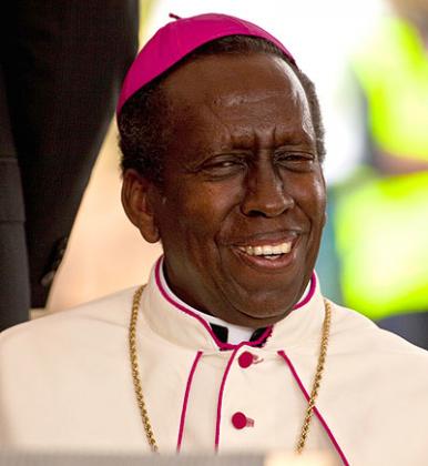 Bishop Mbonyintege of the Roman Catholic Church.