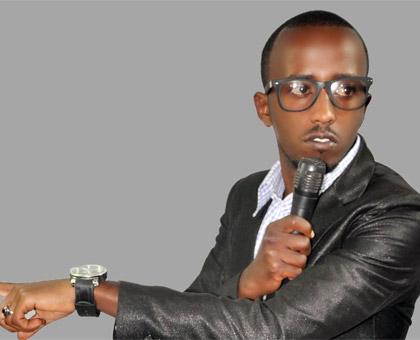 Muvunyi Junior Damian acts the Presidentu2019s persona on stage. (Courtesy)