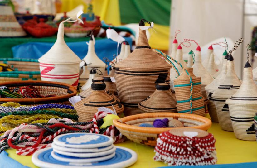Agaseke Baskets are some of the products that Rwanda exports to US. (File)