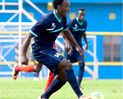 Kipson Atuheire netted the winning goal for Police FC as they beat Sudanese side El Mereikh on Saturday in Group C. (Timothy Kisambira)