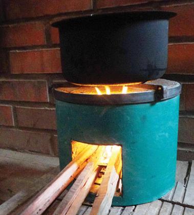 A cooking stove developed in Bugesera District. The stove, commonly known as u201cGabanyibicanwa,u201d is fuel efficient, but could be short of WHO safety and environment standards.  Net photo.  