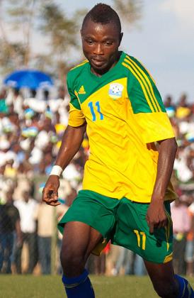 Amavubi striker Daddy Birori