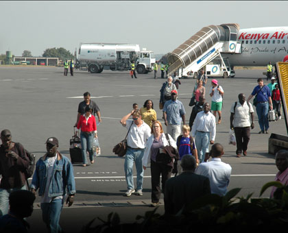 Kenya Airways at the weekend moved to halt flights to to Liberia and Sierra Leone after WHO said the regional country was at high risk of the plague. File.