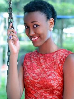 Miss Rwanda 2014 Colombe Akiwacu 