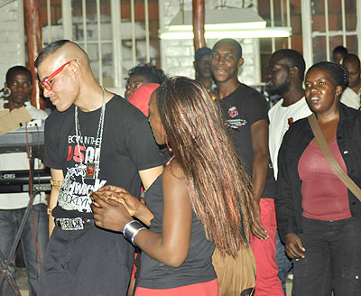 The U5 crew at car wash on Friday. Nayituriki Seraphin