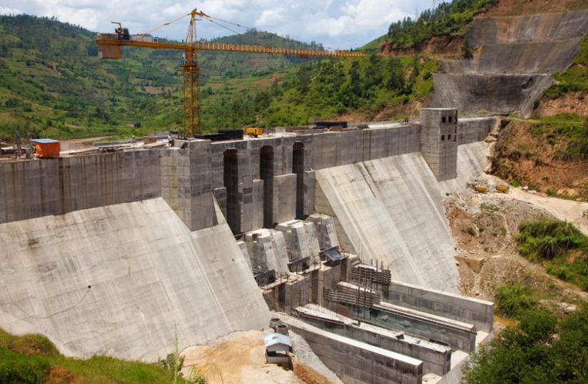 Nyabarongo hydro power plant is still under construction more than four years since the contract was signed. (File)rn