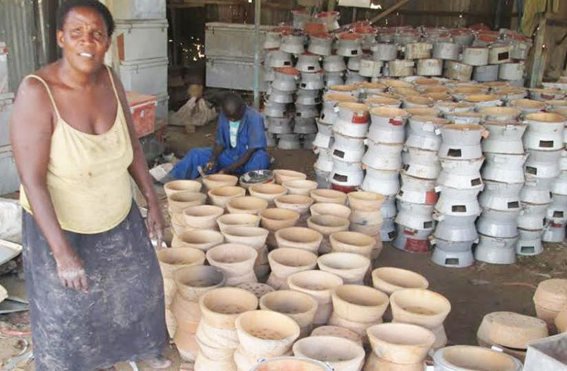 Improved stove makers wait for customers. The innovation has attracted lukewarm reception from city residents. (File)