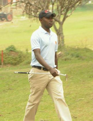 Rwandau2019s lead professional golfer Emmanuel Ruterana is looking to win Uganda Golf Open title. (Courtesy)