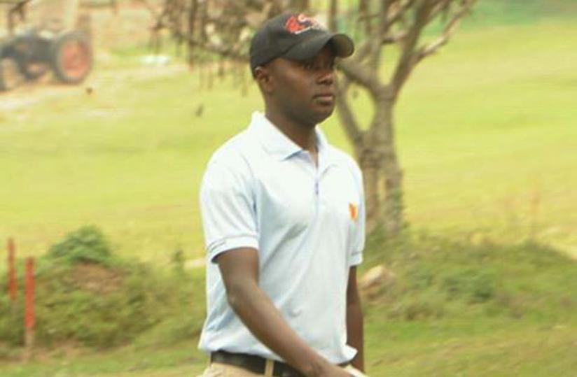 Rwandau00e2u20acu2122s lead professional golfer Emmanuel Ruterana is looking to win Uganda Golf Open title. (Courtesy)