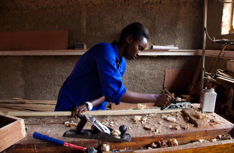 Girls are encouraged to pursue TVET education. (File Photo)