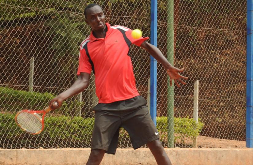 Rwanda's top seed Jean Claude Gasigwa  is seeded number three at the tournament. (File photo)