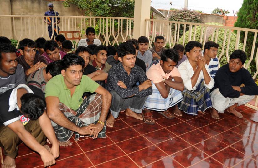 Human trafficking: 54 Bangladeshi illegal immigrants were arrested in Rwanda in 2010. (File)