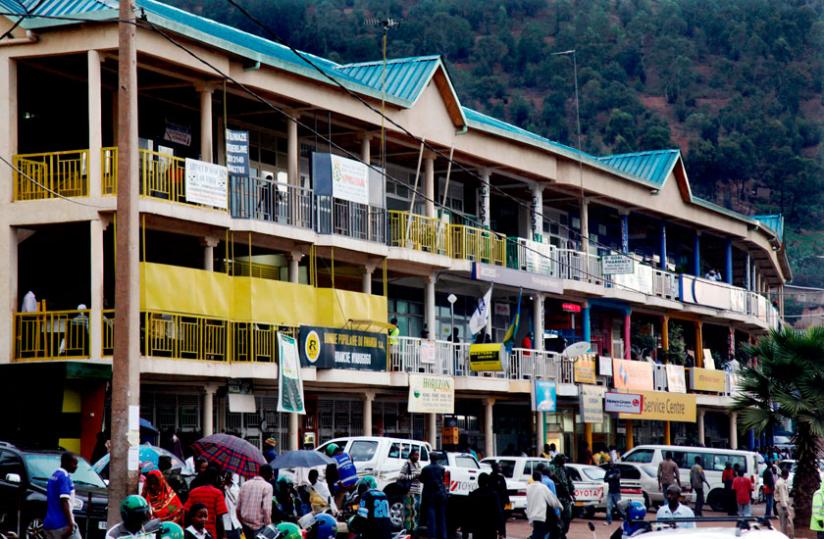 A building in Nyabugogo belonging to a local cooperative. The new bill seeks to empower  local cooperatives. (File) 