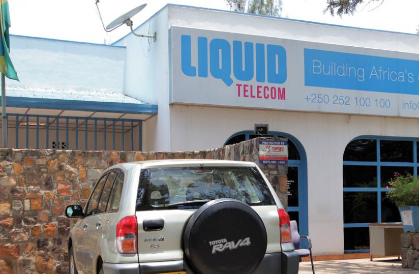 Liquid Telecom targets to connect 3,500 homes and commercial buildings by the end of the year. The firm already has 46 km of underground fibre optic cable. (John Mbanda)