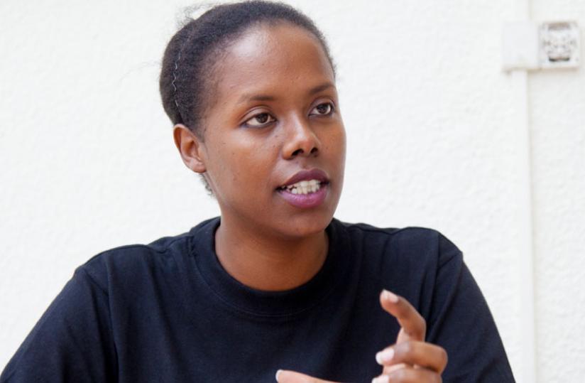 Isabelle Kamariza during the interview at her office in Kimihurura. (The Times/ T. Kisambira)
