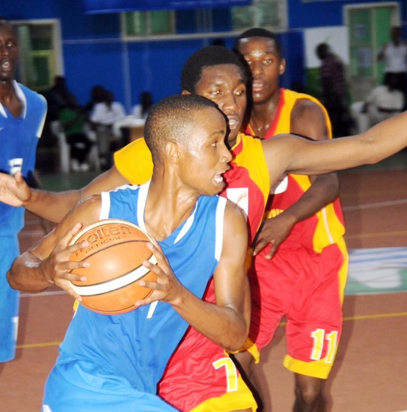 Hakizimana in action during the U-18 Afrobasket finals held in Kigali in 2010. He played his second Zone V tourney for the senior team in Kampala. (File)